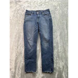 Lucky Brand Lolita Skinny Ankle Cheville Stretch Denim Jeans Womens Sz 4/27 Blue